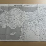 Map of Anatolia and Armenia (Modified map, originally published by the American Geographical Society. 1998)
